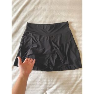 Black Tennis Skirt